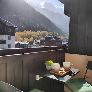 Superbe 2 Pieces, Centre Vue Mont-blanc Avec Balcon Et Parking Gratuit Chamonix